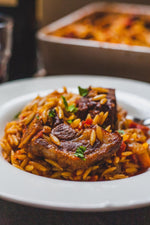 Giouvetsi recipe (Greek Beef stew with Orzo pasta)