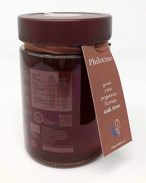 Philotimo Organic Raw Oak Tree Honey 450g