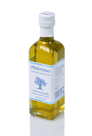 Philotimo Premium Extra Virgin Olive Oil 60ml 'Single Use'