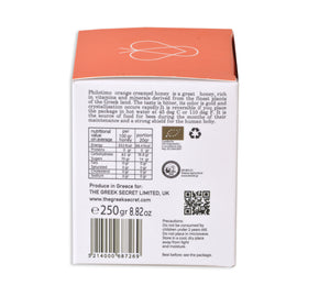 Philotimo Raw Orange Honey 250g