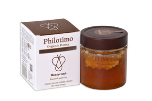 Philotimo Raw Organic Honeycomb Honey 250g