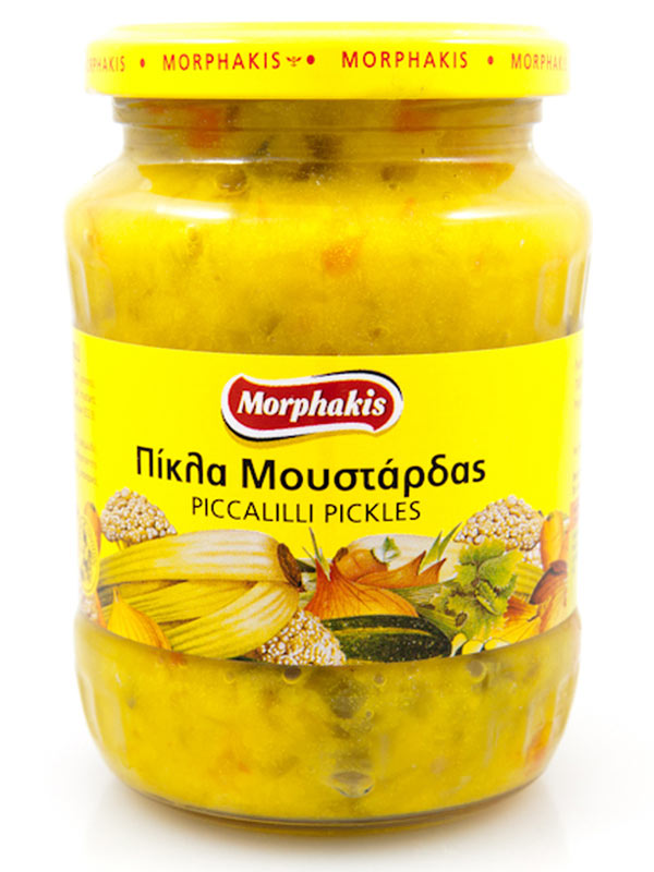 Morphakis Mustard Piccalilli Pickles 350g
